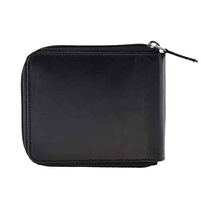 Black Synthetic Men's Wallet